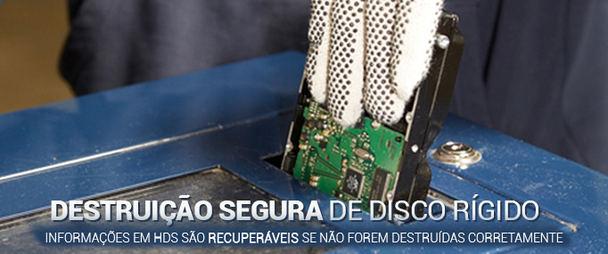 Destruição de HD